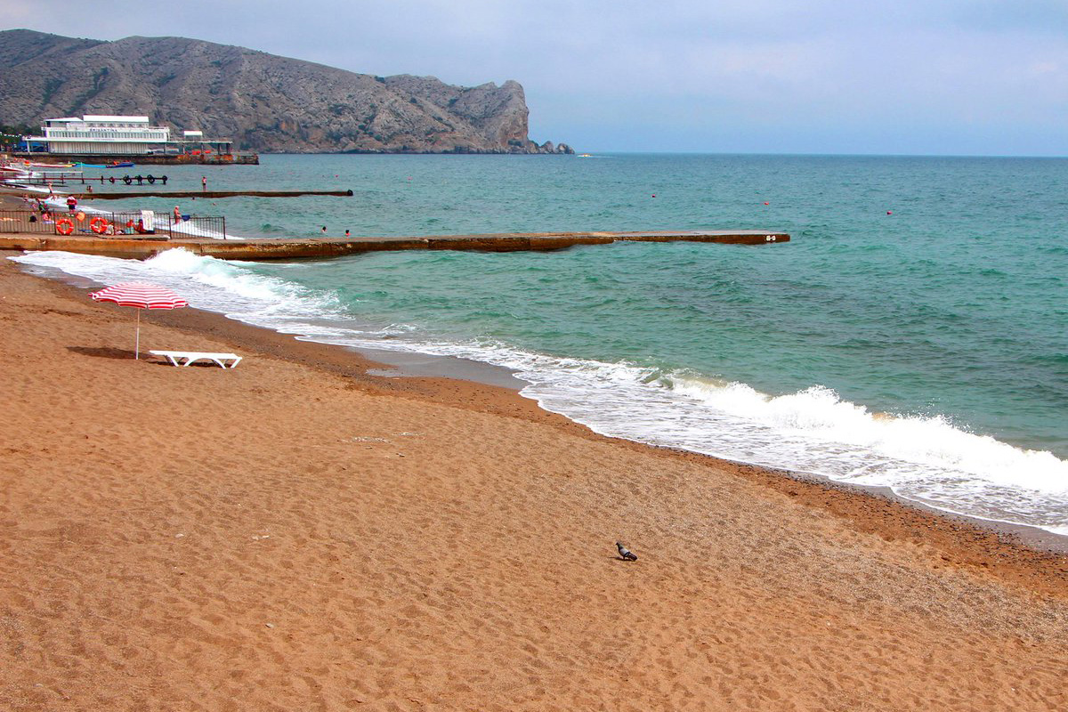 Судак Крым пляж